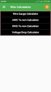 Wire Calculator Ekran Görüntüsü 1