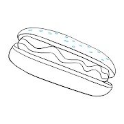 如何画可爱的早餐食品 截图 7