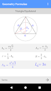 Geometrie formules screenshot 1