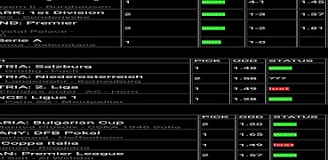 Correct scores tips screenshot 1