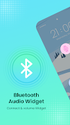 Bluetooth Audio Device Widget  海报