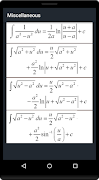 برنامه‌نما Calculus Maths Formula عکس از صفحه