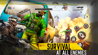 War Games Offline - Gun Games screenshot 5