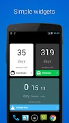 Counter Widget for Android Cartaz