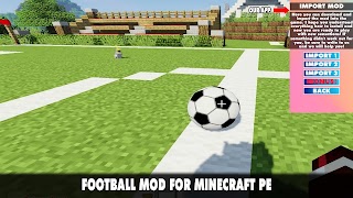 4 Schermata Football Mod for Minecraft PE