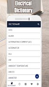 1 Schermata Electrical Dictionary