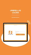 Umbrellas Cocina poster