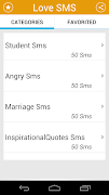Love SMS スクリーンショット 1