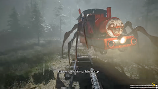 무서운 거미 기차 서바이벌 2:무서운 게임 screenshot 1