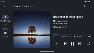 برنامه‌نما BubbleUPnP for DLNA/Chromecast عکس از صفحه