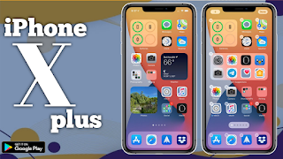 iphone X plus launcher for Ad اسکرین شاٹ 2