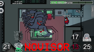 Among Us Novisor Mod Role poster