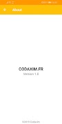 CODAXIM screenshot 1