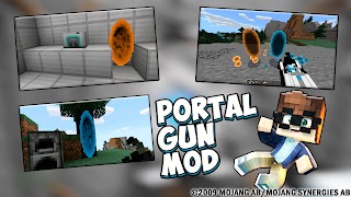 Portal Mod: Gravity Gun MCPE screenshot 1
