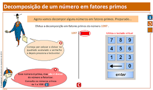 Decomposição em fatores primos Ekran Görüntüsü 4