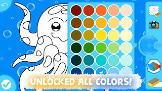 Easy coloring pages for kids Ekran Görüntüsü 4