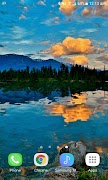 Cloudy River Live Wallpaper スクリーンショット 2