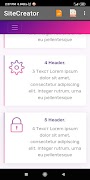 Site Creator websites builder 截圖 6
