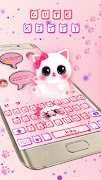 Cute Kitty Theme screenshot 2