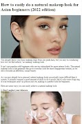Easy Natural Makeup Tutorials скриншот 3
