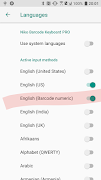 Barcode & QR code Keyboard PRO screenshot 3