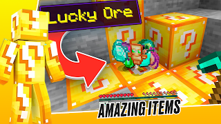 Real Lucky Block Minecraft PE screenshot 1
