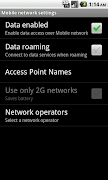 Mobile Network Settings скриншот 2