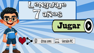 Lenguaje 7 años Affiche