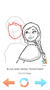 Como desenhar Elsa e Anna imagem de tela 4