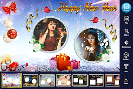 New Year Photo Frame penulis hantaran