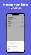 Sheets to App capture d'écran 3