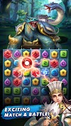 Three Kingdoms & Puzzles: Matc 스크린샷 1