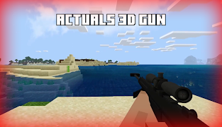 برنامه‌نما Gun Mod for Minecraft عکس از صفحه
