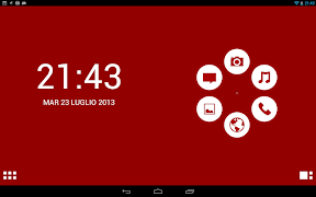 Basic Red Theme for Smart Laun screenshot 2