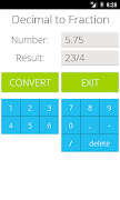 Decimal to Fraction screenshot 2