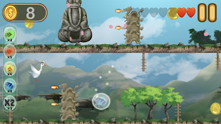 Goose Runner Hard Platformer Ekran Görüntüsü 2
