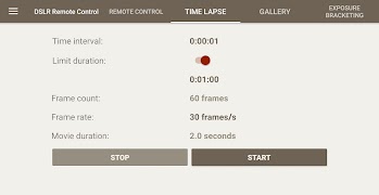 DSLR Camera Remote Control تصوير الشاشة 6
