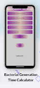 Bacterial Generation Time Cal screenshot 3