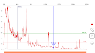 Spectrum RTA - audio analyzing স্ক্রিনশট 1