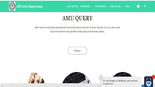 برنامه‌نما AMUAAQ عکس از صفحه