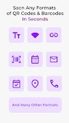 برنامه‌نما ZapQR: QR & Barcode Scanner عکس از صفحه