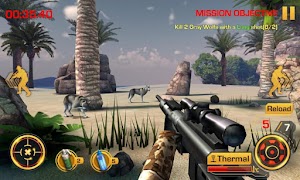 Thợ Săn Hoang Dã - Hunter 3D ảnh chụp màn hình 6