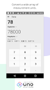 برنامه‌نما Uno Calculator عکس از صفحه