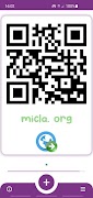Show QR code-poster