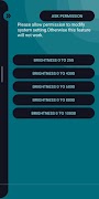 3 Schermata All setting app