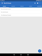 Thor RV Forum スクリーンショット 3