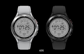 ACRO Energy Fit Kor Watchface captura de pantalla 4