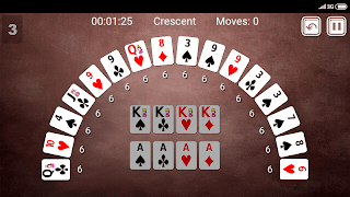 Crescent Solitaire screenshot 1