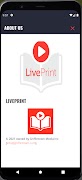 برنامه‌نما LivePrint عکس از صفحه