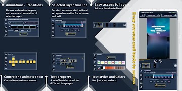 012 Animated text on video : 0 ภาพหน้าจอ 2